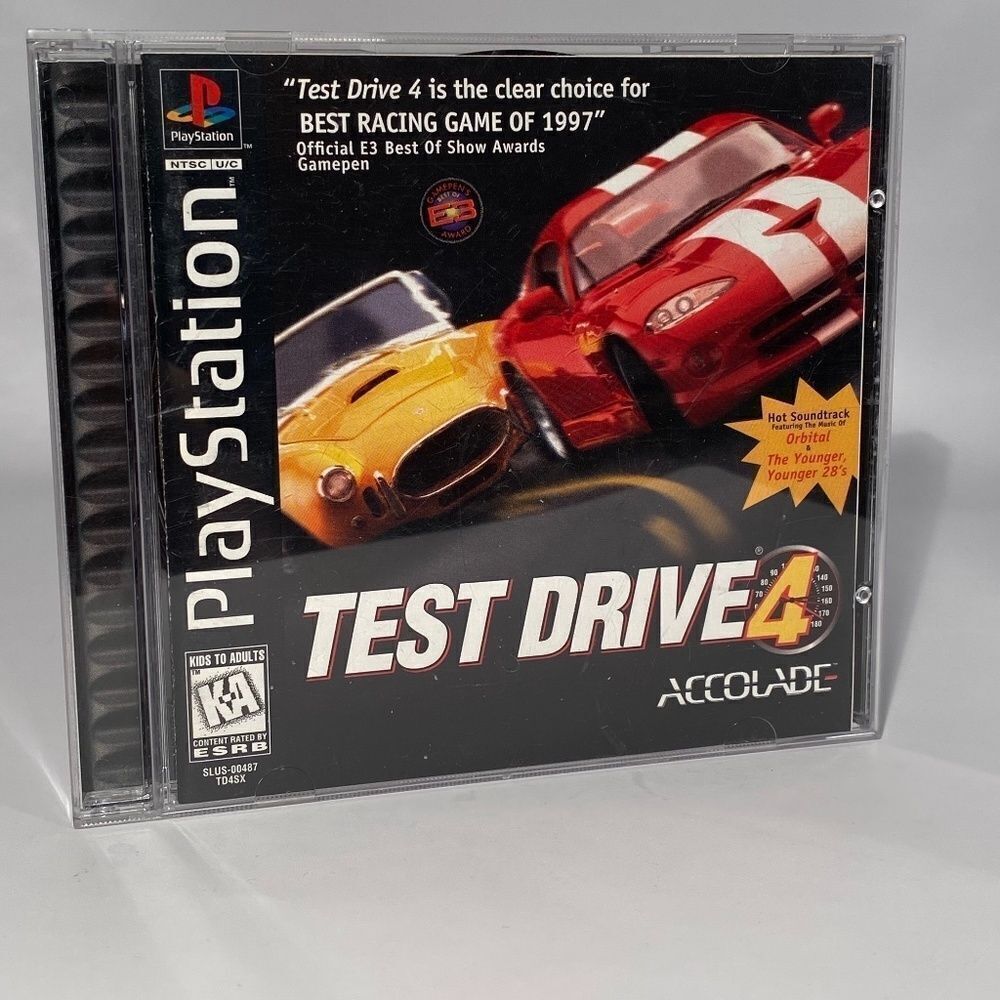 Playstation Test Drive 4 Best Racing Game of 1997